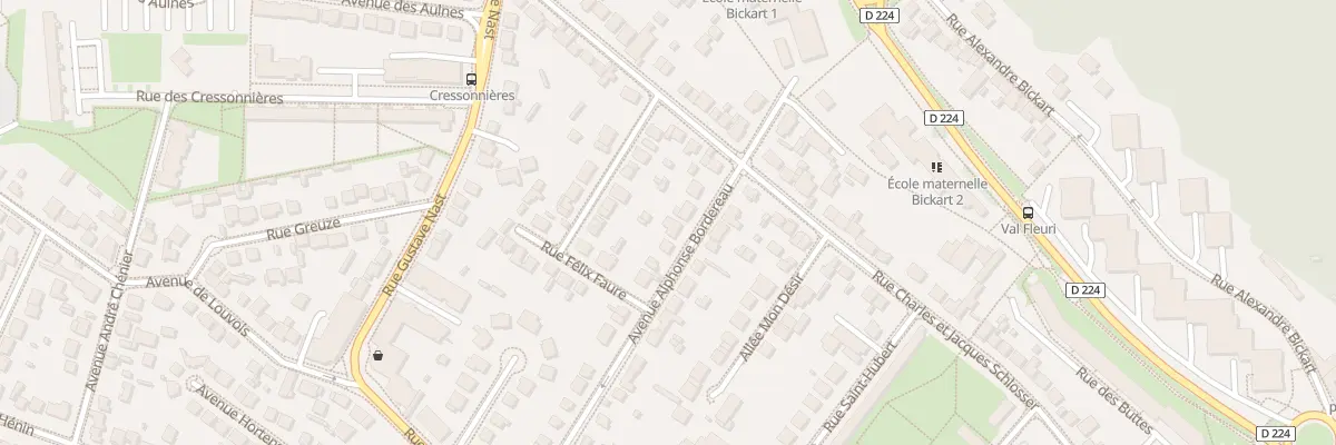 Plan du 23 Rue Alphonse Bordereau à Chelles
