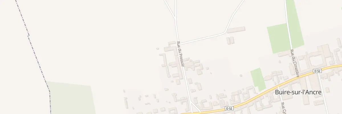 Plan du 5 Rue du Pressoir à Buire-sur-l’Ancre