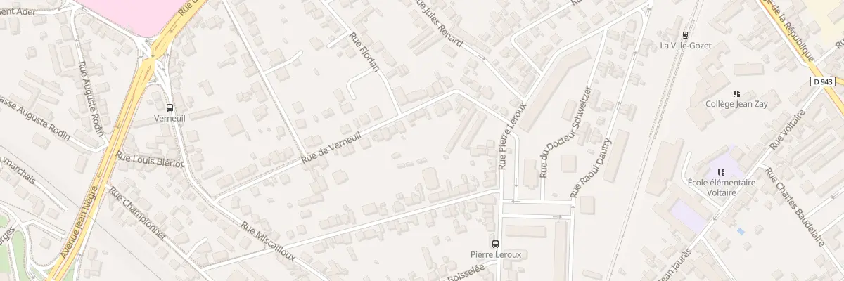 Plan du 15 Rue de Verneuil à Montluçon