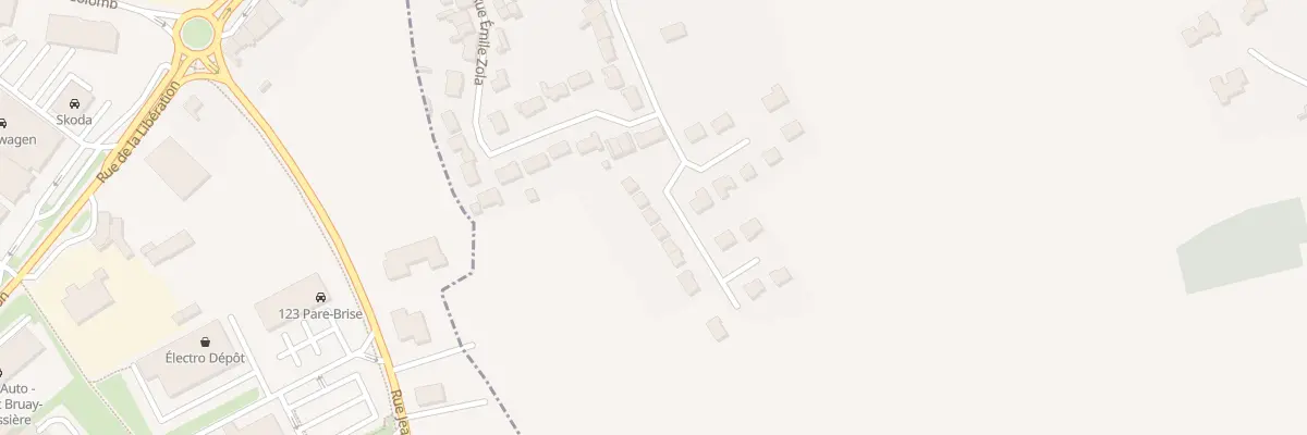 Plan du 6 All Champêtre à Hesdigneul-lès-Béthune