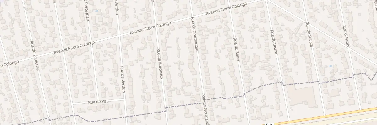 Plan du 134 Rue de Normandie à Tremblay-en-France