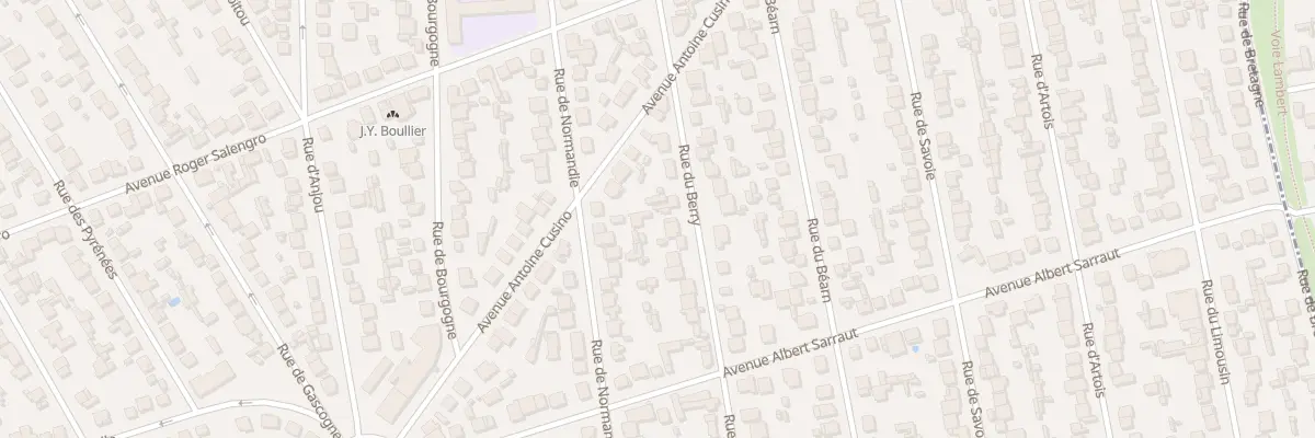 Plan du 48 Rue du Berry à Tremblay-en-France