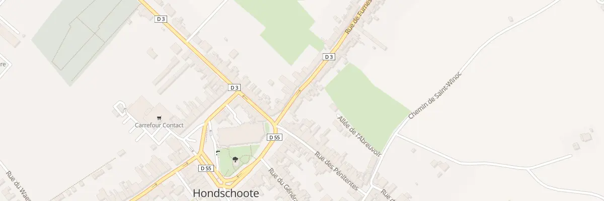 Plan du 4 Rue de Furnes à Hondschoote