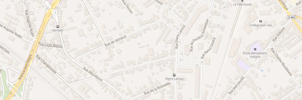 Plan du 20 Rue de la Septree à Montluçon