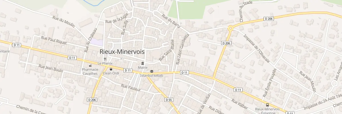 Plan du 457 Rue Saint-Blaise à Rieux-Minervois