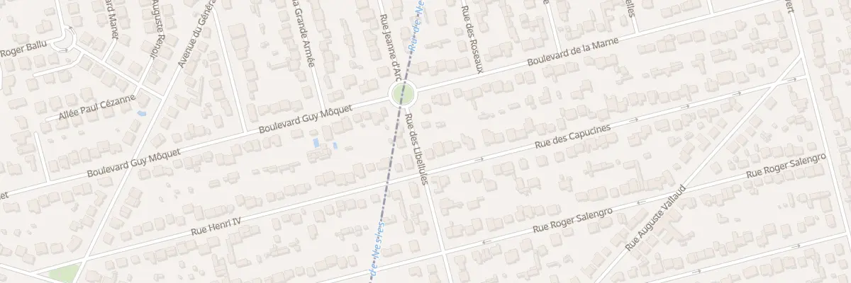 Plan du 58B Rue des Capucines à Champs-sur-Marne