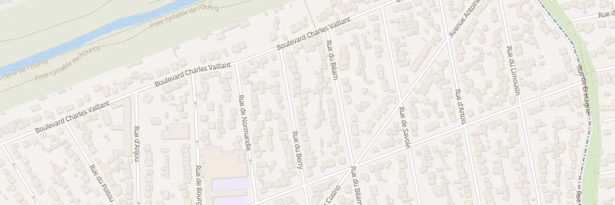 Plan du 15 Rue du Berry à Tremblay-en-France