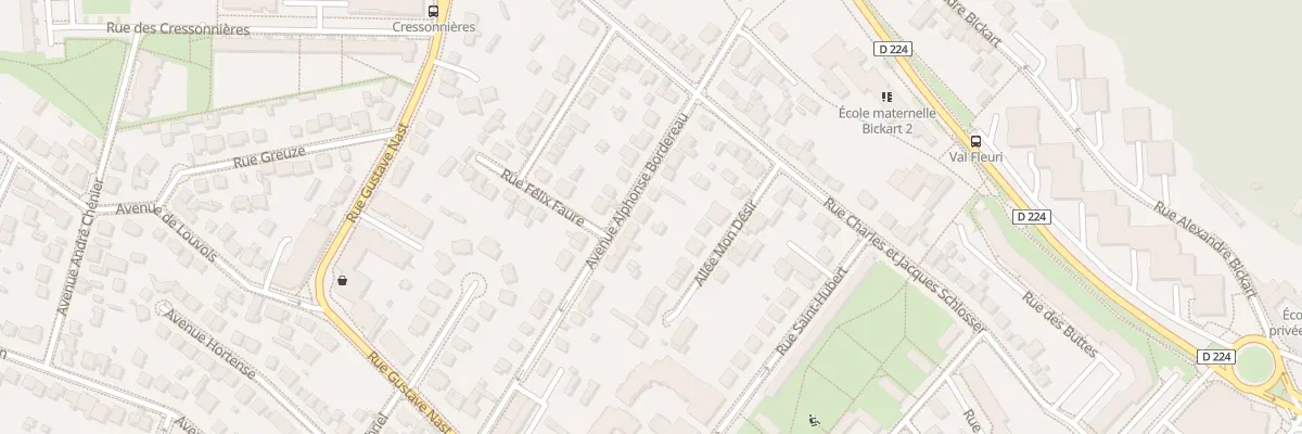 Plan du 24 Rue Alphonse Bordereau à Chelles