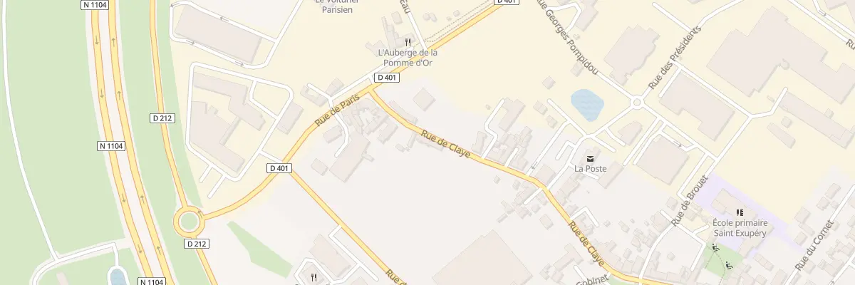 Plan du 16B Rue de Claye au Mesnil-Amelot