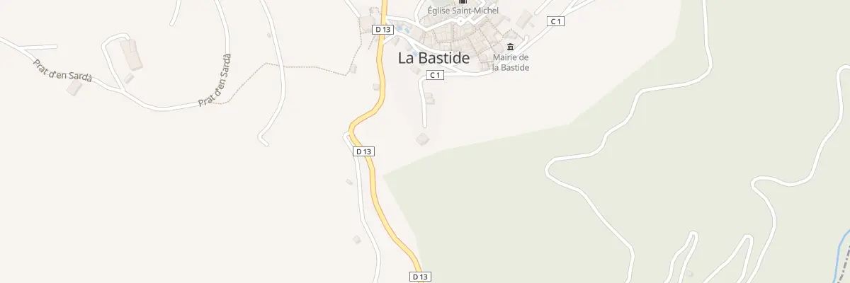 Plan du 80 Ourtassous à La Bastide