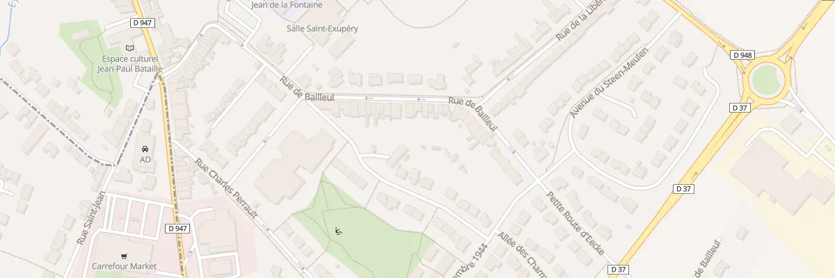 Plan du 54 Rue de Bailleul à Steenvoorde