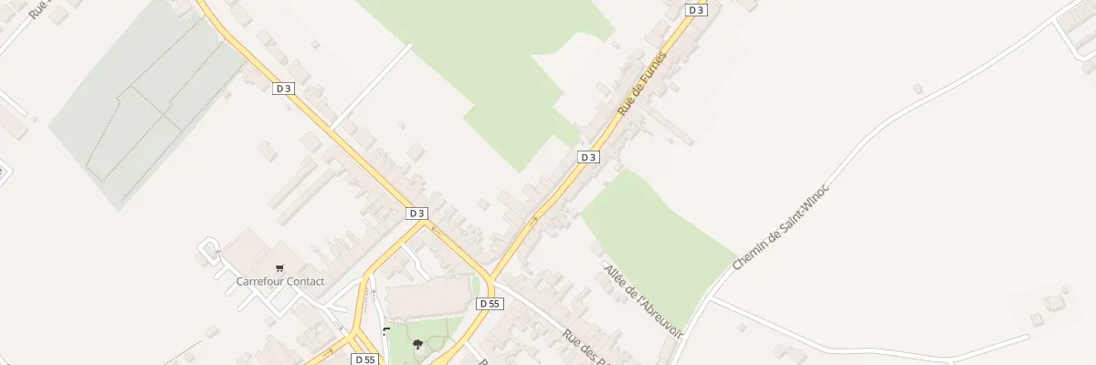 Plan du 15 Rue de Furnes à Hondschoote