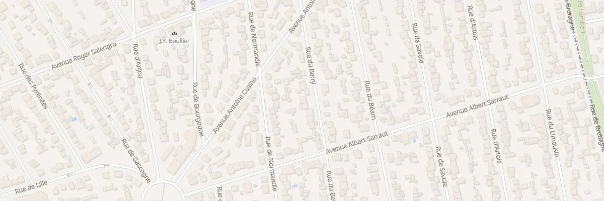Plan du 54 Rue du Berry à Tremblay-en-France