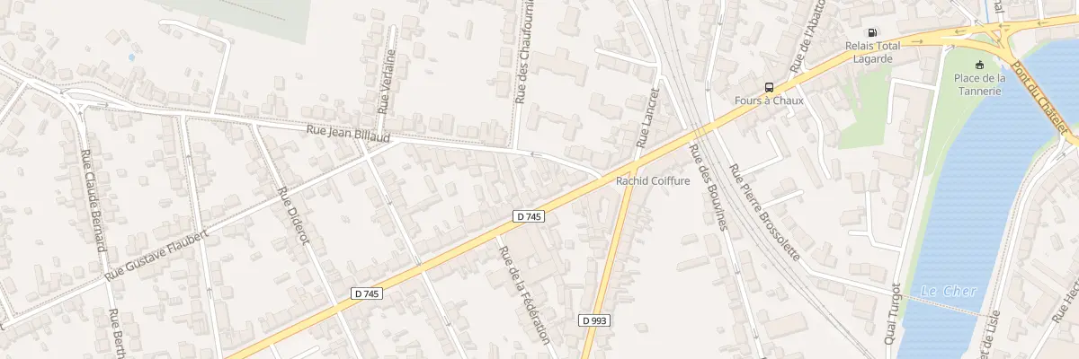 Plan du 7 Rue Jean Billaud à Montluçon