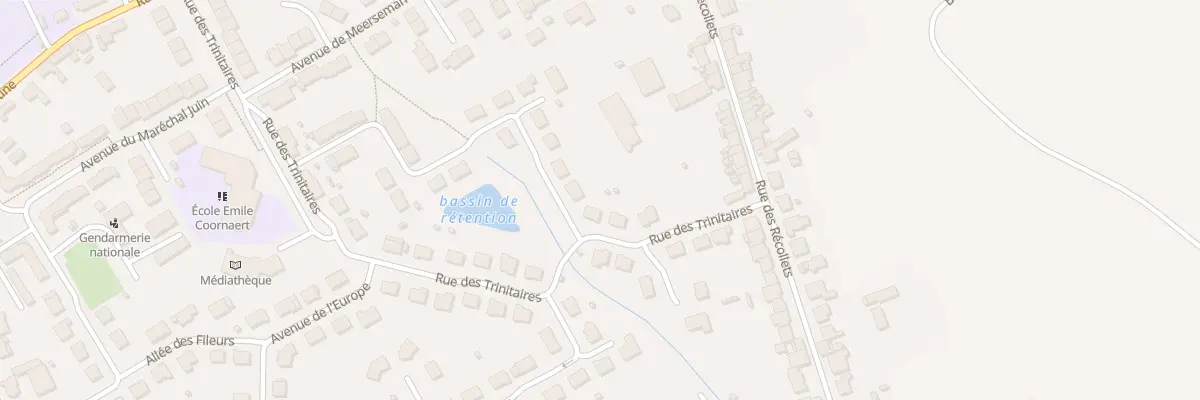 Plan du 46 Rue des Trinitaires à Hondschoote