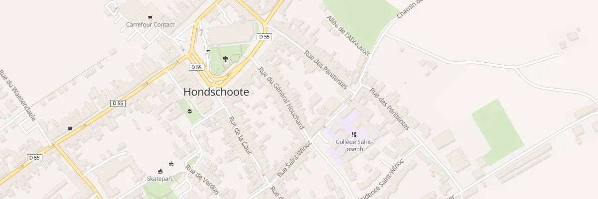 Plan du 17 Rue du Général Houchard à Hondschoote