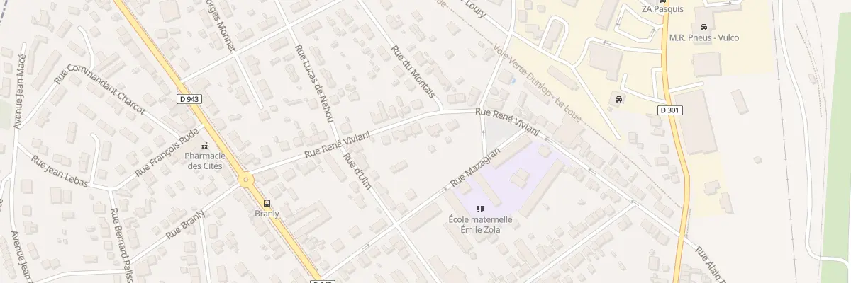 Plan du 29 Rue René Viviani à Montluçon