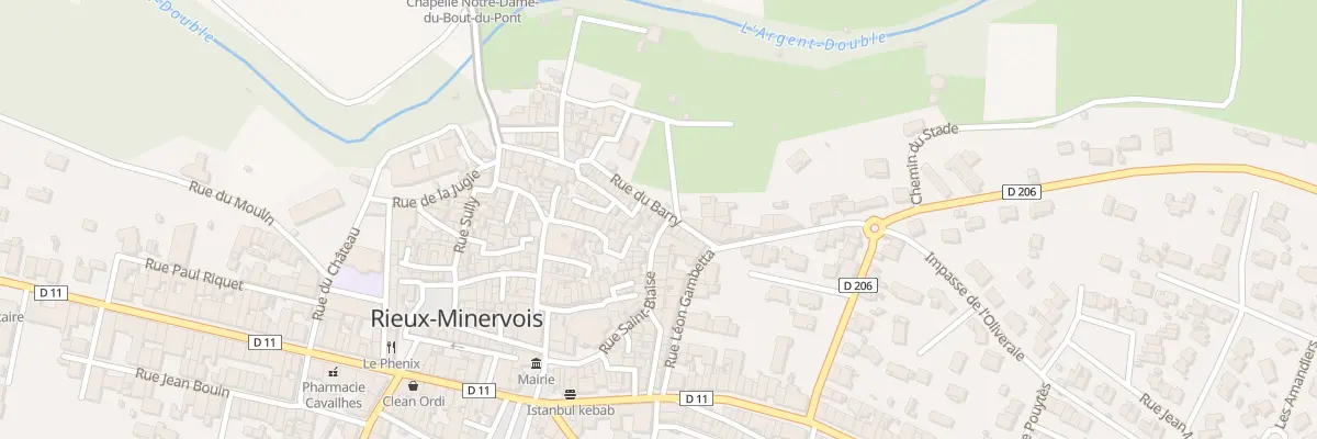 Plan du 42 Rue du Barry à Rieux-Minervois