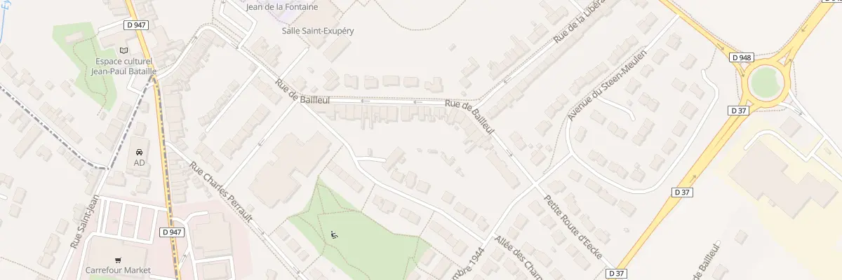 Plan du 56 Rue de Bailleul à Steenvoorde