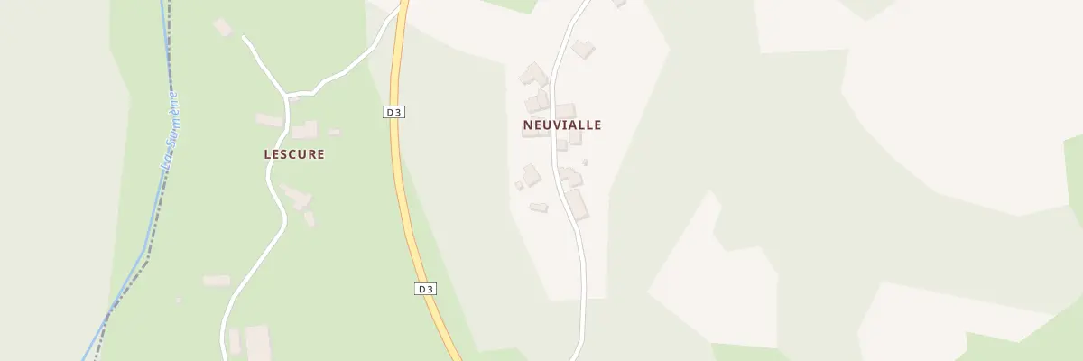 Plan du 24 Neuvialle à Saint-Étienne-de-Chomeil