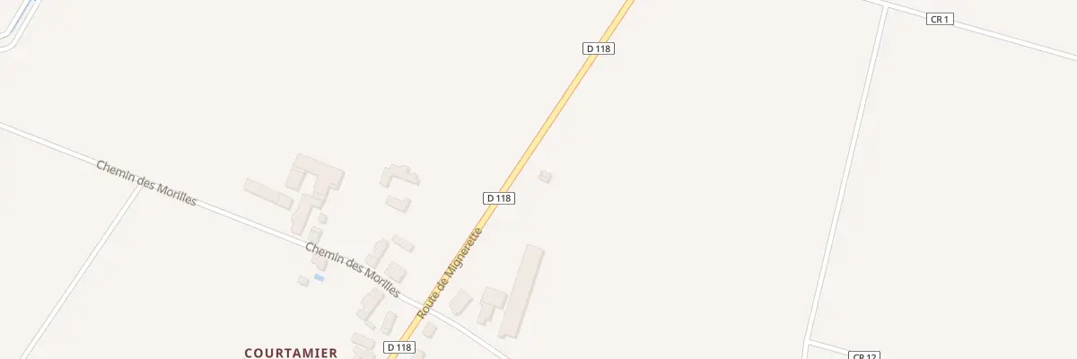 Plan du 127 Rte de Mignerette à Chapelon