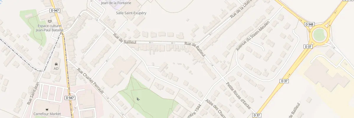 Plan du 58 Rue de Bailleul à Steenvoorde