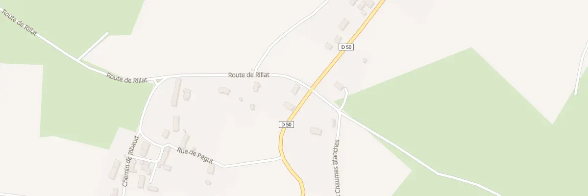 Plan du 1 Rte de Rillat à Saint-Genest
