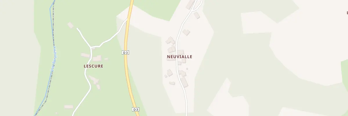 Plan du 20 Neuvialle à Saint-Étienne-de-Chomeil