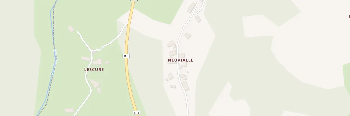 Plan du 6003 Neuvialle à Saint-Étienne-de-Chomeil