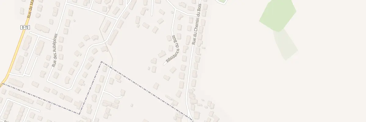 Plan du 38 Rue du Bois à Ruitz
