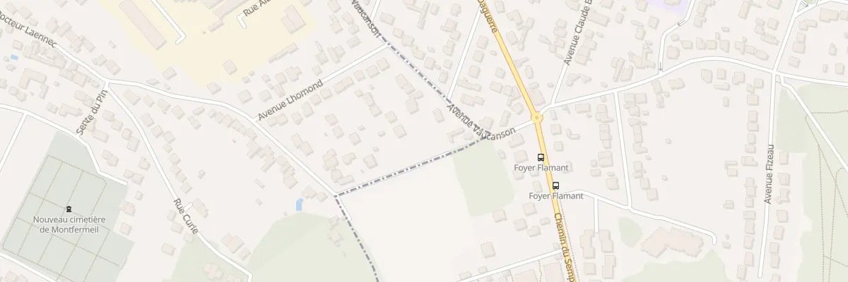 Plan du 156 Av Vaucanson à Montfermeil