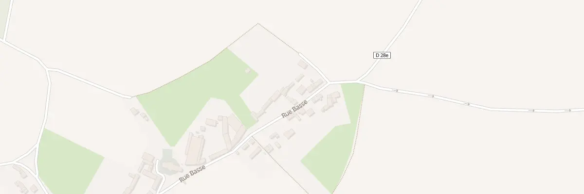 Plan du 22 Rue Basse à Fresnoy-en-Chaussée