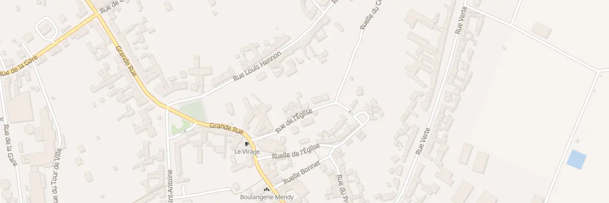 Plan du 5 Rue de l’Eglise à Tricot