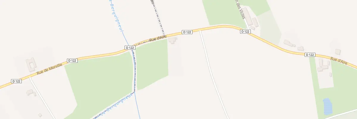 Plan du 487 Rue d’Aire à Merville