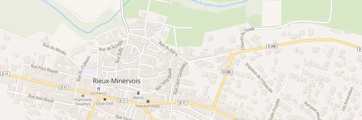 Plan du 48 Rue du Barry à Rieux-Minervois