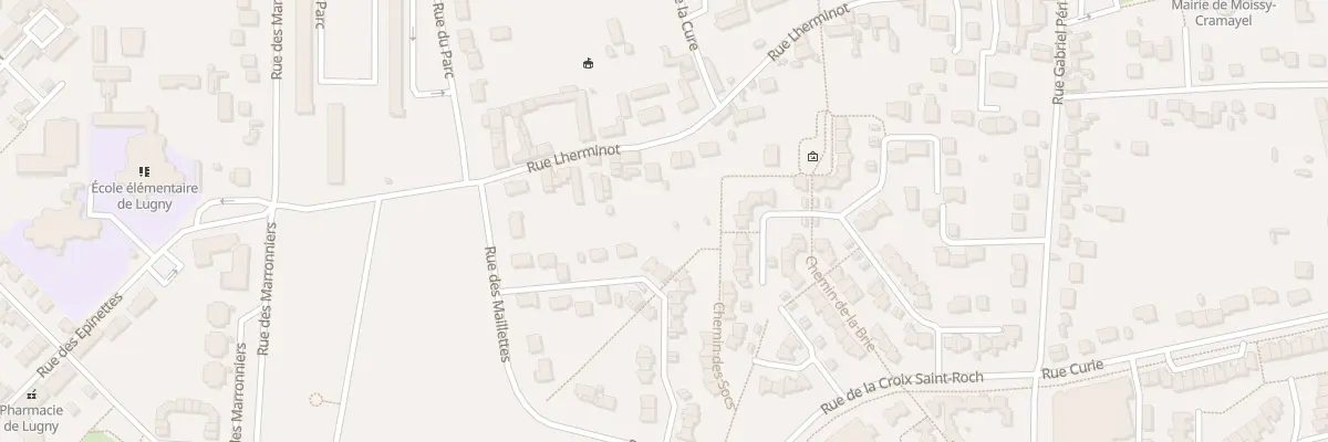 Plan du 417 Rue Lherminot à Moissy-Cramayel