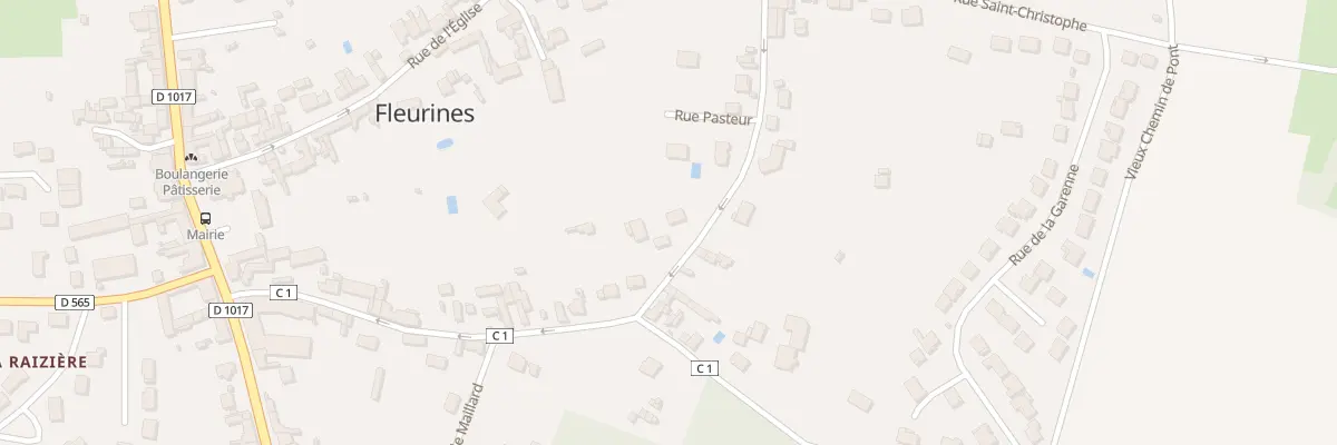 Plan du 10 Rue Pasteur à Fleurines