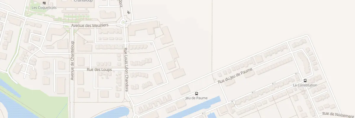 Plan du 52H Rue Louis Léon Chandora à Moissy-Cramayel