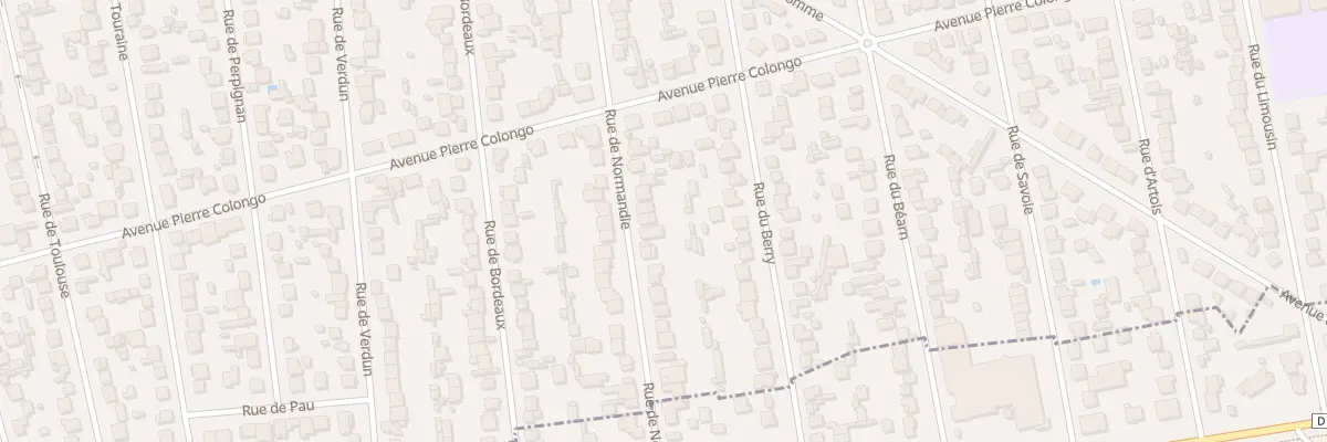 Plan du 127 Rue de Normandie à Tremblay-en-France