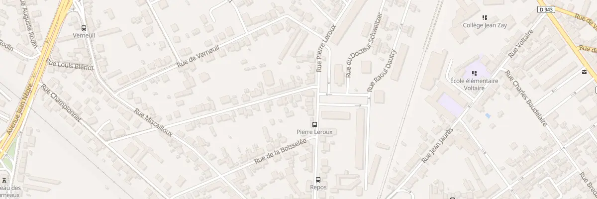 Plan du 7 Rue de la Septree à Montluçon