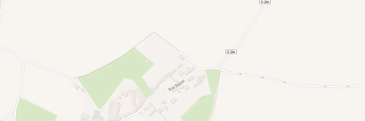Plan du 26 Rue Basse à Fresnoy-en-Chaussée