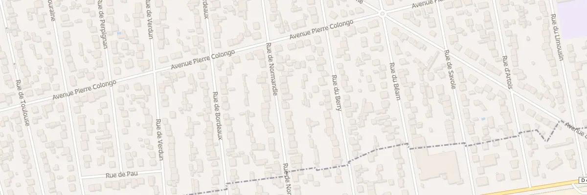 Plan du 129 Rue de Normandie à Tremblay-en-France