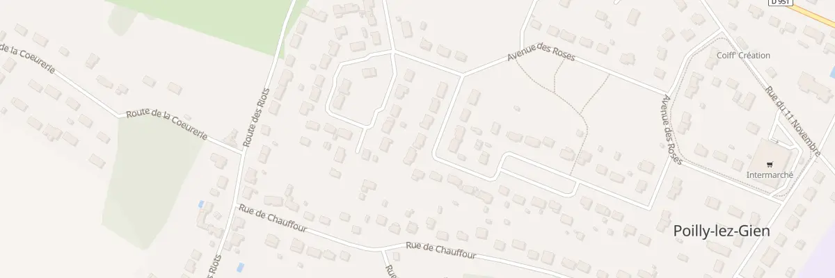 Plan du 41 Rue des Primevères à Poilly-lez-Gien