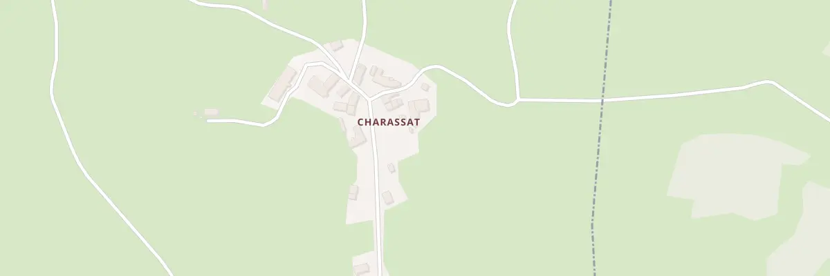 Plan du 10 Village de Charassat à Saint-Marcel-en-Marcillat