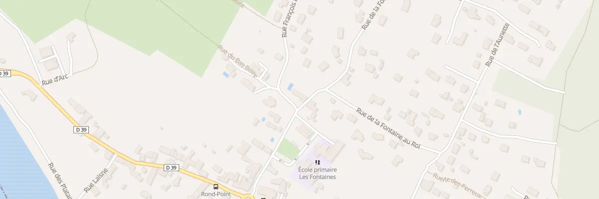 Plan du 10 Rue François Rolin à Boissise-la-Bertrand