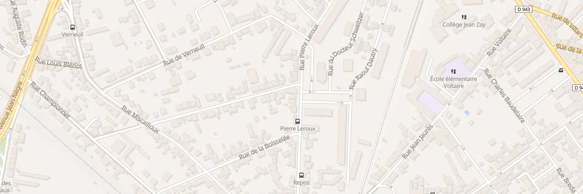 Plan du 62 Rue Pierre Leroux à Montluçon