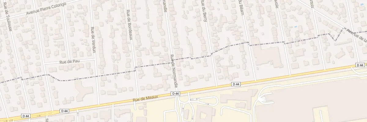 Plan du 151 Rue de Normandie à Vaujours