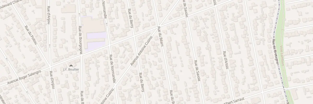 Plan du 38 Rue de Bearn à Tremblay-en-France