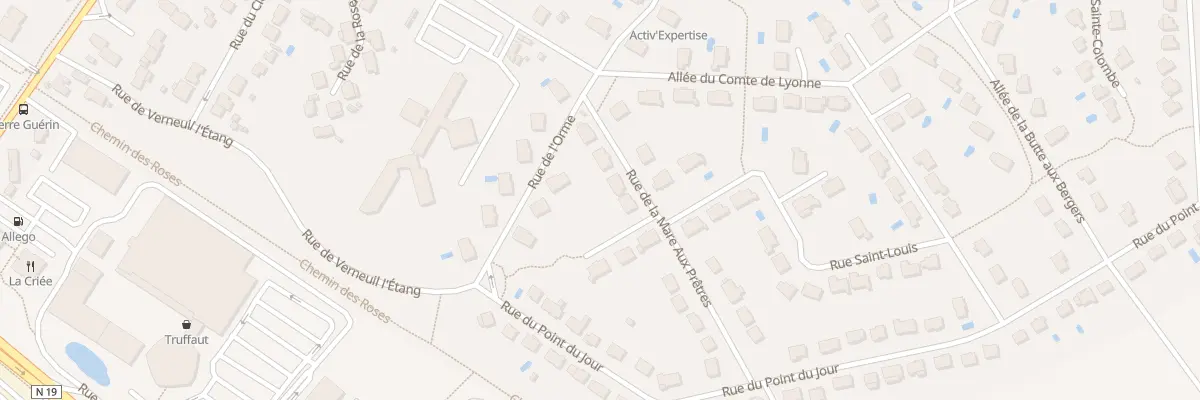 Plan du 6 Rue de la Mare aux Prêtres à Servon