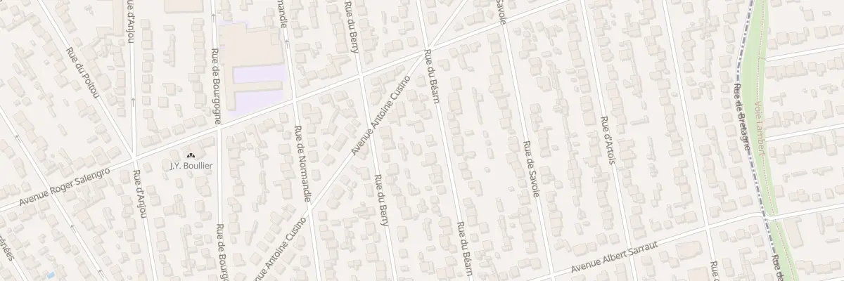 Plan du 42 Rue de Bearn à Tremblay-en-France